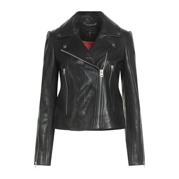 【貨物輸送無料】 ラグアンドボーン レディース 上衣＆上衣 アウター Jackets Black