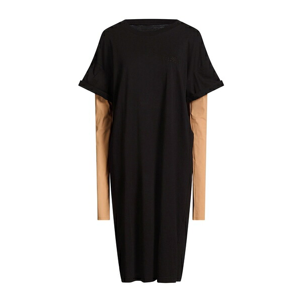 【送料無料】 マルタンマルジェラ レディース ワンピース トップス Midi dresses Black｜asty