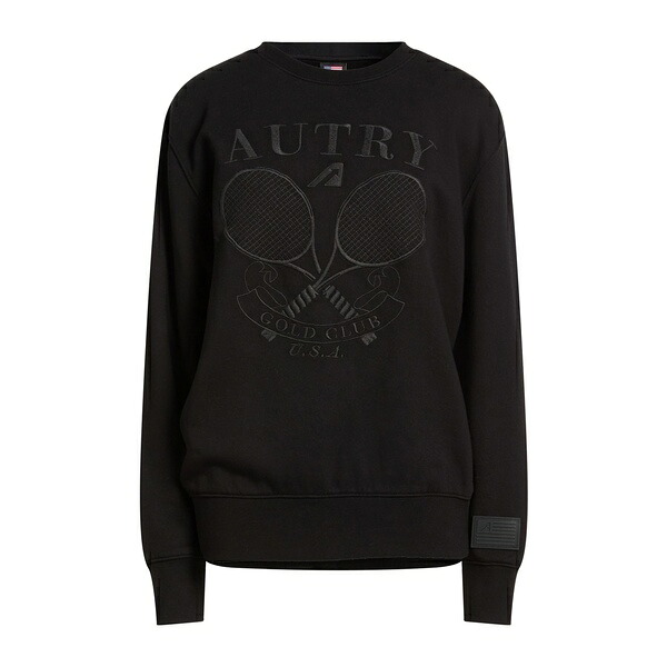 【貨物輸送無料】 オートリー レディース パーカー・スウェットシャツ アウター Sweatshirts Black