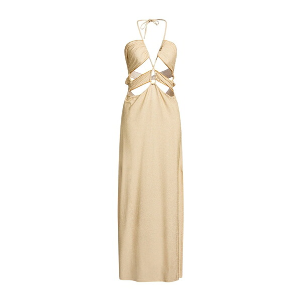 【送料無料】 フォーギブネス レディース ワンピース トップス Maxi dresses Gold｜asty