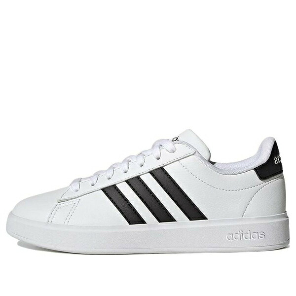adidas アディダス レディース スニーカー  【(WMNS) adidas Grand Court Cloudfoam Lifestyle Court Comfort \u0027White Black\u0027 GW9214】  大きさ US_7(24.0糎)