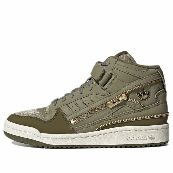 adidas アディダス レディース スニーカー  【(WMNS) adidas originals Forum Mid Light Army Green GW6212】  サイズ US_6(23.0cm)
