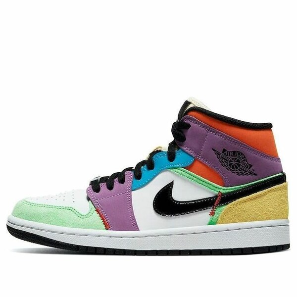 Jordan ジョーダン レディース スニーカー 【(WMNS) Air Jordan 1 Mid SE 'Lightbulb' CW1140-100】 サイズ US_5(22.0cm)|asty