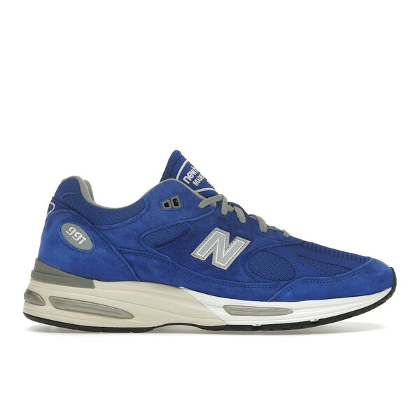 New Balance ニュー平衡にする メンズ スニーカー  【New Balance 991 MiUK Dazzling Blue】  大きさ US_8(26.0糎) Dazzling Blue/Silver/Alloy