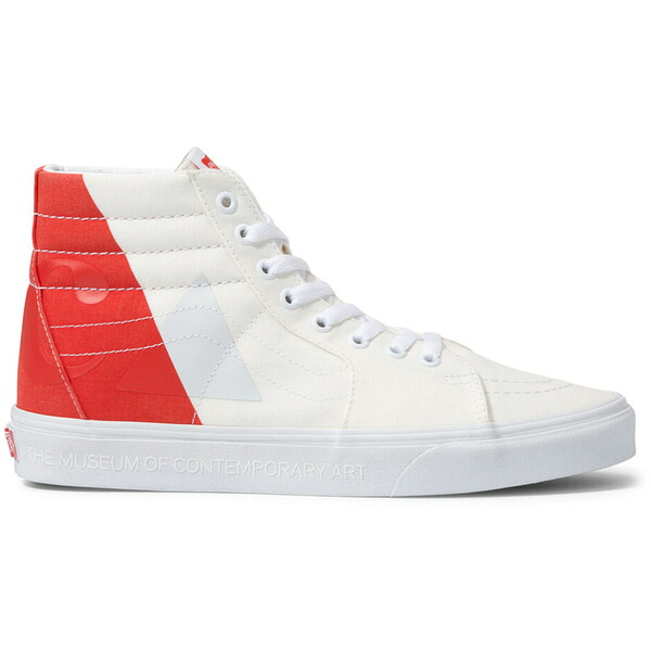 Vans バンズ メンズ スニーカー  【Vans Sk8-Hi MOCA Logo】  大きさ US_M_4.5 Logo/Marshmallow