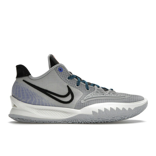 Nike ナイキ メンズ スニーカー  【Nike Kyrie 4 Low Grey Fog】  大きさ US_9(27.0珊) Grey Fog/Sapphire/Total Orange/Black