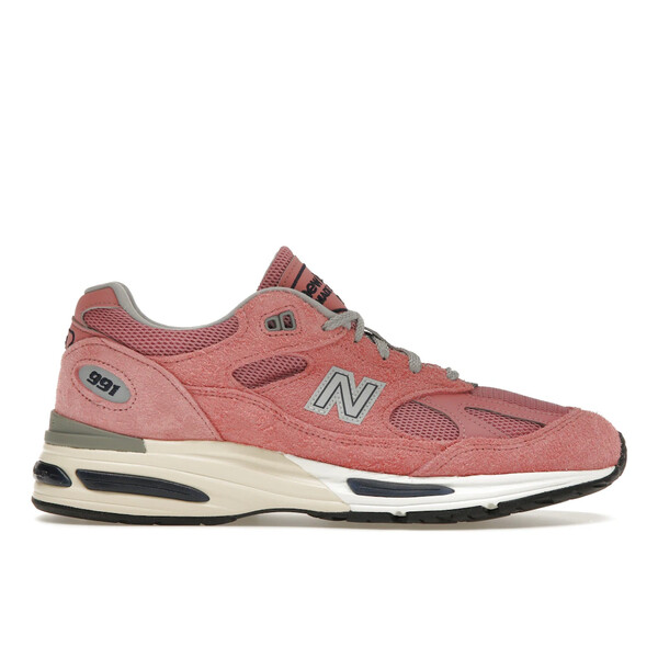 New Balance ニュー平衡にする メンズ スニーカー  【New Balance 991v2 MiUK Brandied Apricot】  大きさ US_11(29.0珊) Pink/Grey
