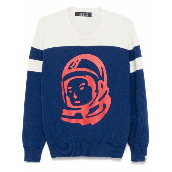 ビリオネアボーイズクラブ メンズ ニット&セーター アウター Astro sweater Blue|asty