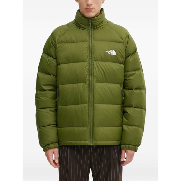 ノースフェイス メンズ ジャケット&ブルゾン アウター Quilted-design zip-fastening jacket Green|asty