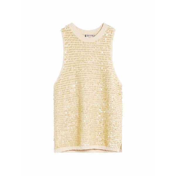 セミクチュール レディース カットソー トップス Alona top Neutrals|asty