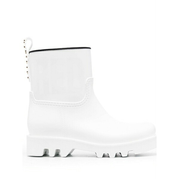 レッドヴァレンティノ レディース ブーツ シューズ Stud-detail boots White｜asty