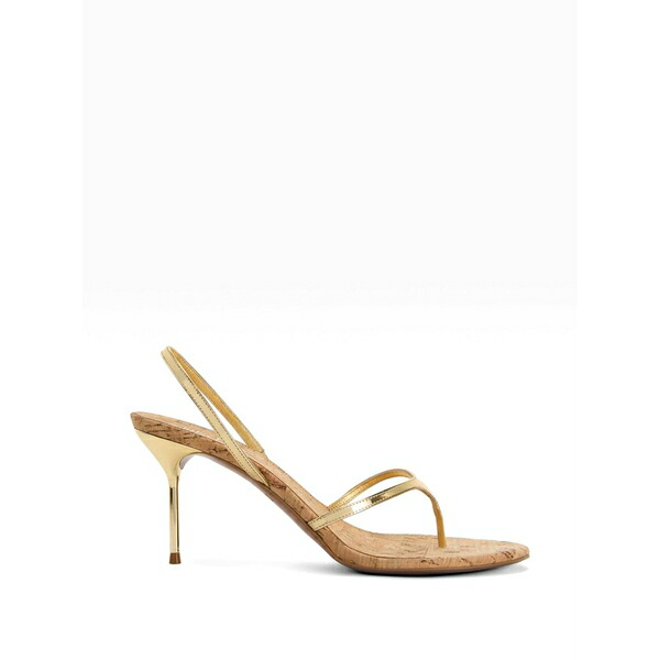 パリテキサス レディース サンダル シューズ Lidia thong slingback sandals Gold｜asty