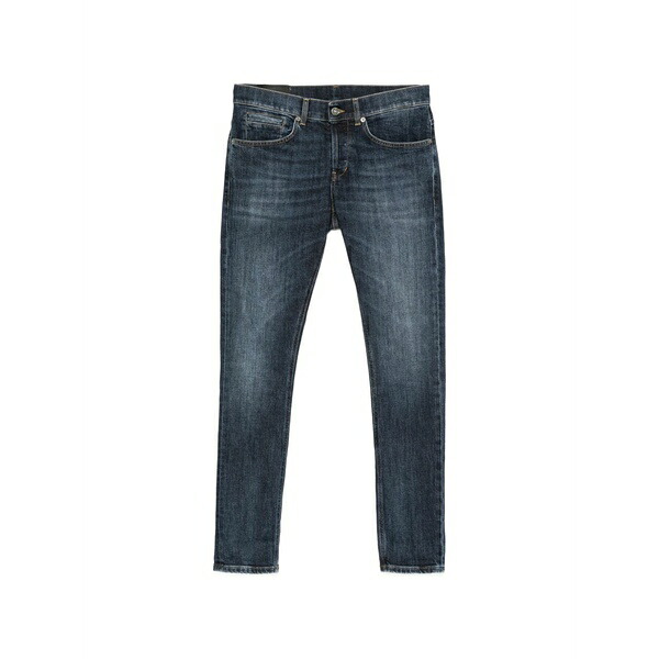 ドンダップ メンズ デニムパンツ ボトムス Faded whiskered jeans Blue｜asty