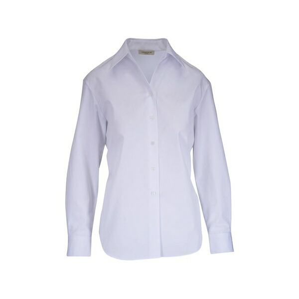 ラファイエット148 レディース シャツ トップス Button collared shirt White｜asty