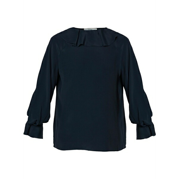 アーデム レディース シャツ トップス Long-sleeved blouse Blue|asty