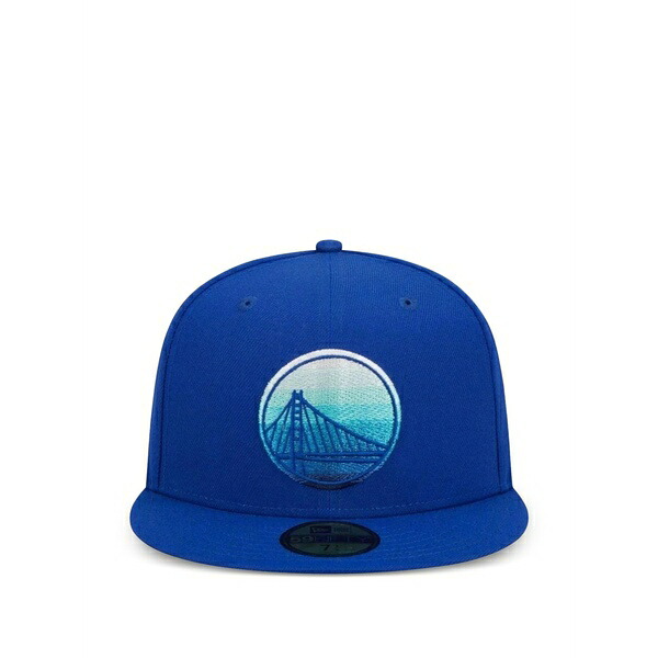 ニューエラ メンズ 帽子 アクセサリー 59fifty golden state warriors baseball cap Blue｜asty