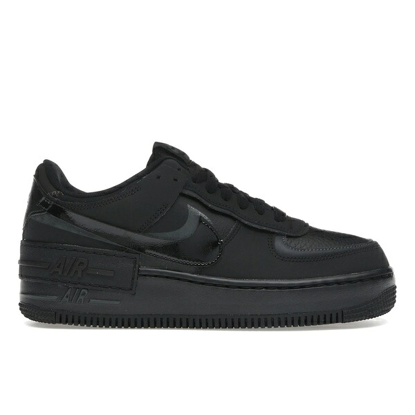Nike ナイキ レディース スニーカー  【Nike Air Force 1 Low Shadow Triple Black (Women\u0027s)】  大きさ US_6.5(23.5糎) Black/Anthracite/Velvet Brown/Black