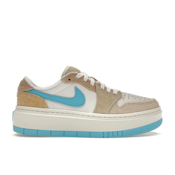 Jordan ジョーダン レディース スニーカー  【Jordan 1 Elevate Low SE Salt Lake City (Women\u0027s)】  大きさ US_W_10.5 White/Sanddrift/Oil Green/Baltic Blue