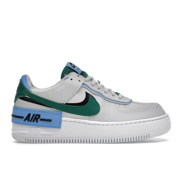 Nike ナイキ レディース スニーカー  【Nike Air Force 1 Low Shadow Malachite (Women\u0027s)】  大きさ US_8(25.0珊) Photon Dust/Black/University Blue/Malachite