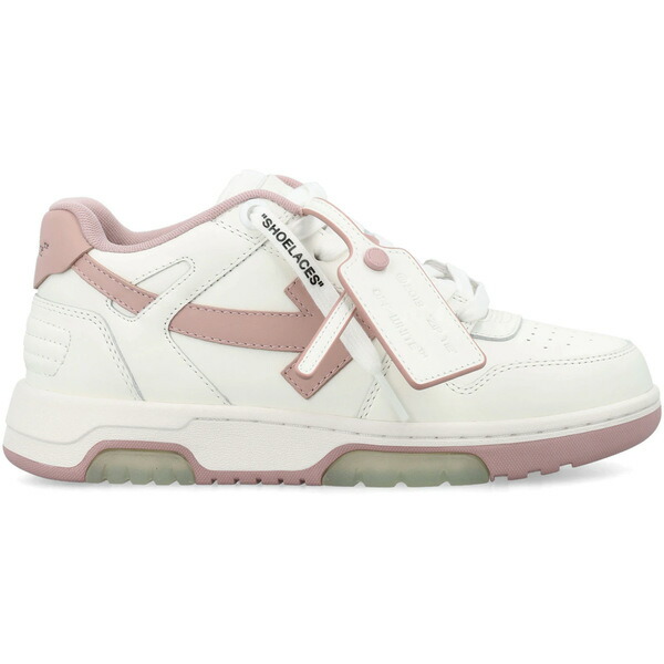 OFF-WHITE 象牙色 レディース スニーカー  【OFF-WHITE Out Of Office Low White Pink (Women\u0027s)】  大きさ US_W_11 White/Pink