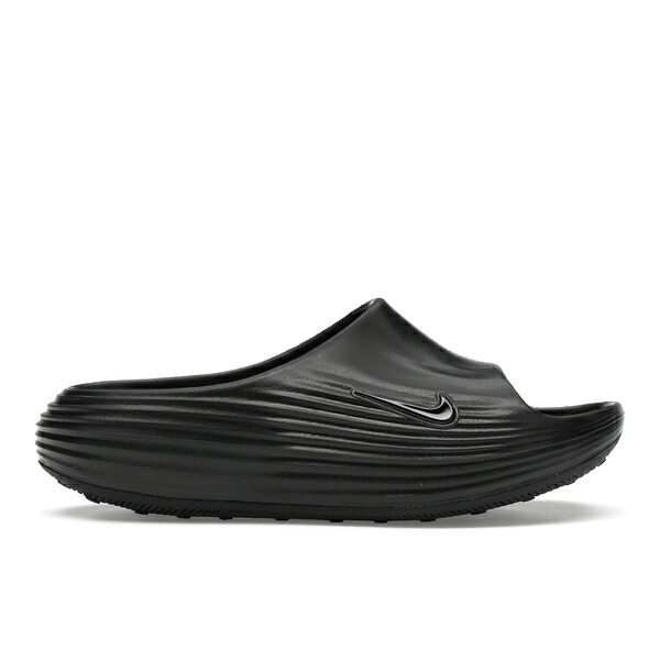 Nike ナイキ レディース スニーカー  【Nike ReactX Rejuven8 Slide Triple Black (Women\u0027s)】  大きさ US_8(25.0珊) Black/Black/Black