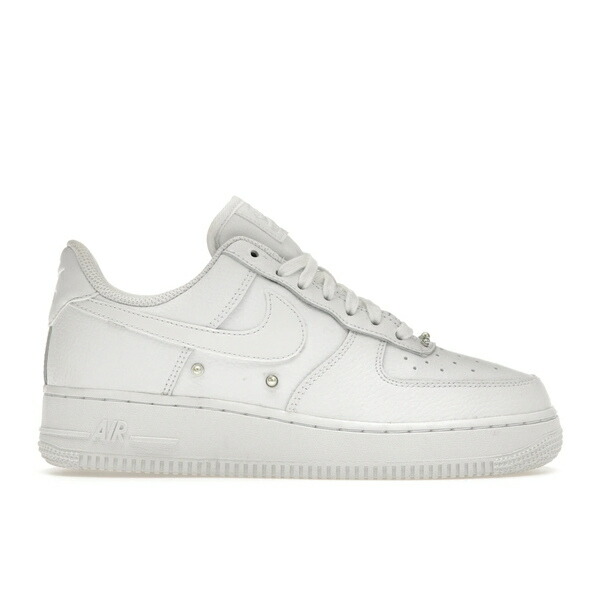 Nike ナイキ レディース スニーカー 【Nike Air Force 1 Low '07 SE Pearl White (Women's)】 サイズ US_7(24.0cm) White/White-Metallic Silver-Black|asty