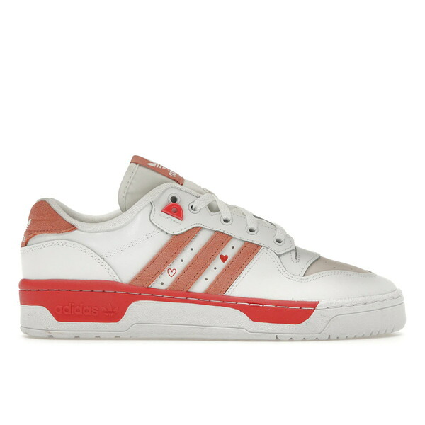 adidas アディダス レディース スニーカー 【adidas Rivalry Low Valentine's Day (2024) (Women's)】 サイズ US_6(23.0cm) Cloud White/Wonder Clay/Bright Red｜asty 48,480円