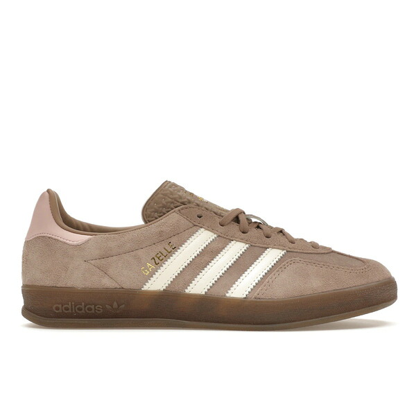 adidas アディダス レディース スニーカー  【adidas Gazelle Indoor Brown Pink (Women\u0027s)】  大きさ US_8(25.0糎) Brown/Pink/Gum
