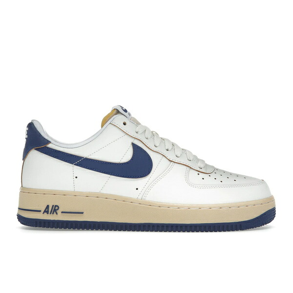 Nike ナイキ レディース スニーカー  【Nike Air Force 1 Low \u002707 Athletic Department Sail Deep Royal Blue (Women\u0027s)】  大きさ US_W_11 Sail/Pale Vanilla/Gold Suede/Deep Royal Blue
