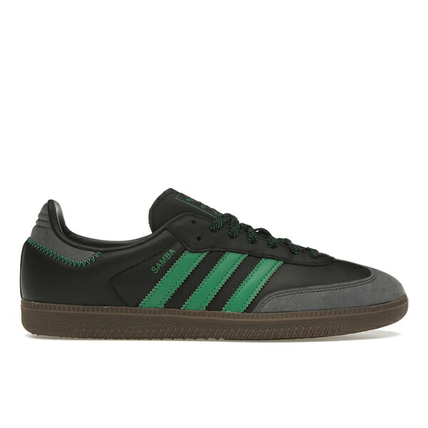 adidas アディダス レディース スニーカー  【adidas Samba OG Black Green (Women\u0027s)】  大きさ US_7(24.0糎) Core Black/Green/Grey Six
