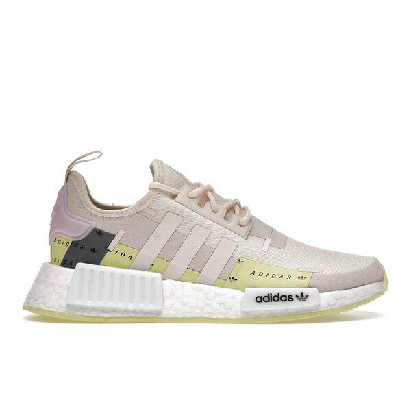 adidas アディダス レディース スニーカー 【adidas NMD R1 Wonder White Pulse Yellow Pink (Women's)】 サイズ US_7.5(24.5cm) Wonder White/Wonder White/Pulse Yellow|asty