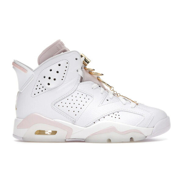Jordan ジョーダン レディース スニーカー  【Jordan 6 Retro Gold Hoops (Women\u0027s)】  大きさ US_W_11 White/Sail-Metallic Gold-Barely Rose