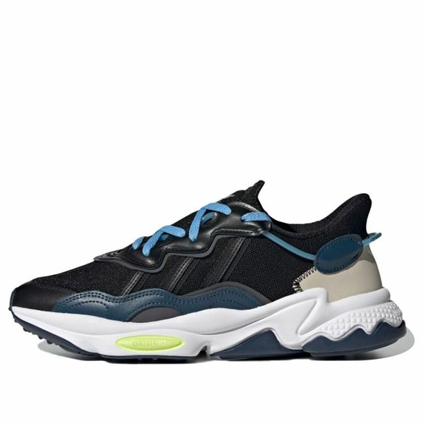 adidas アディダス メンズ スニーカー 【adidas Ozweego 'Black Crew Navy' FX6057】 サイズ US_M_3.5|asty