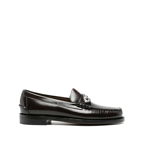 セバゴ メンズ スリッポン・ローファー シューズ Classic dan eyes loafers Brown|asty