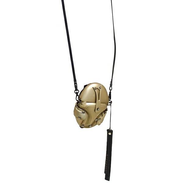 インナーム レディース ショルダーバッグ バッグ Egg studded cross body bag Gold|asty