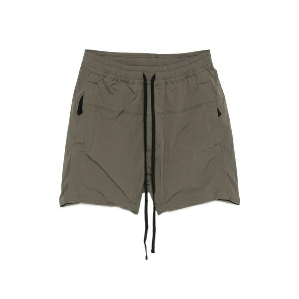 トム・Cr メンズ 心地好いズボン下 ボトムス Drawstring-waistband shorts Green