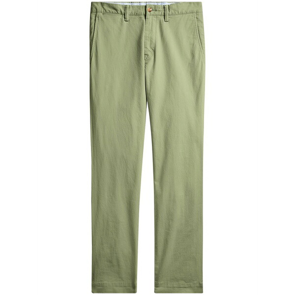 ラルフローレン メンズ 心地好いズボン下 ボトムス Slim-cut twill trousers Green