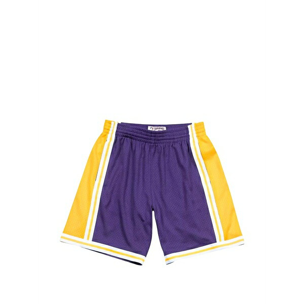 ミッチェル&ネス メンズ カジュアルパンツ ボトムス Nba los angeles lakers swingman shorts Purple｜asty