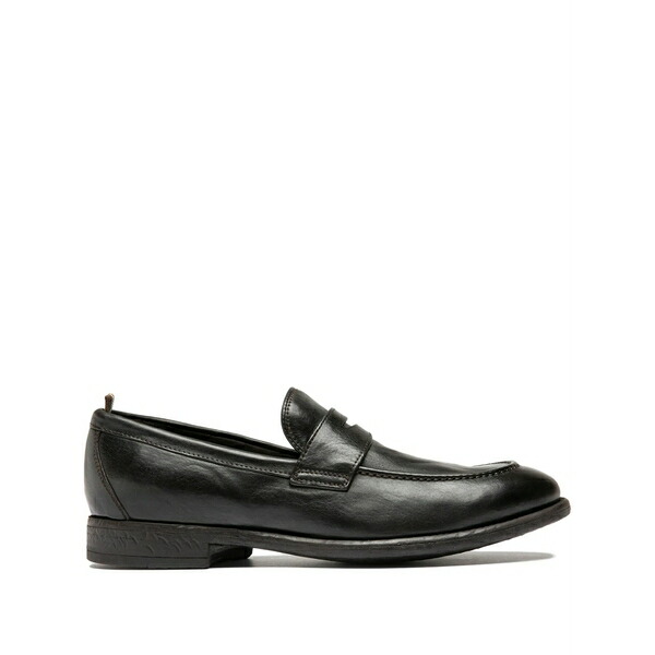 オフィチーネ 創作的 メンズ スリッポン・ローファー シューズ Leather loafers Brown