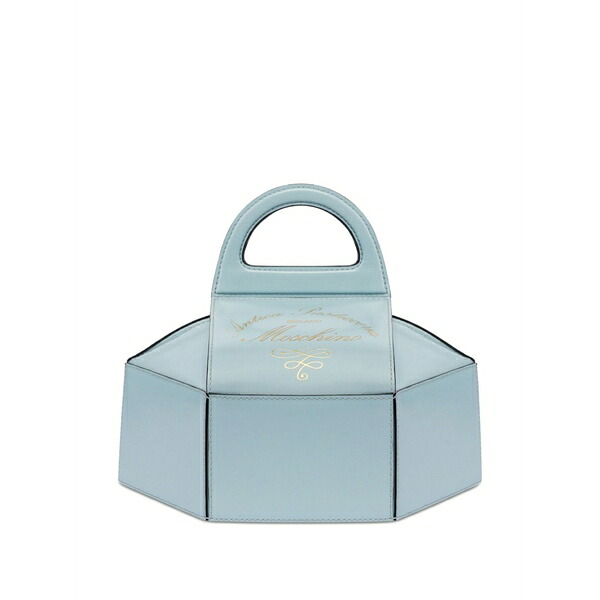 モスキーノ レディース トートバッグ バッグ Logo-stamp tote bag Blue