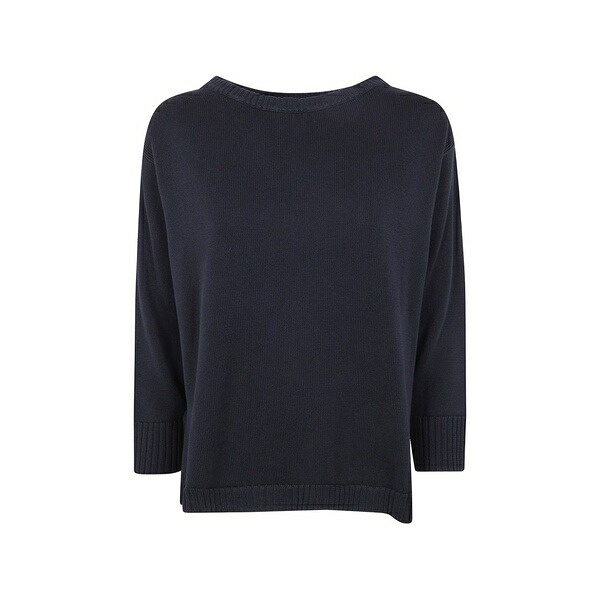 ロッソピューロ レディース ニット&セーター アウター Ribbed knitwear Blue|asty
