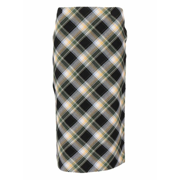 シュシュ/火箸 レディース スコート ボトムス Back-slit MIDI skirt Black スカート-レディースファッション-ボトムス