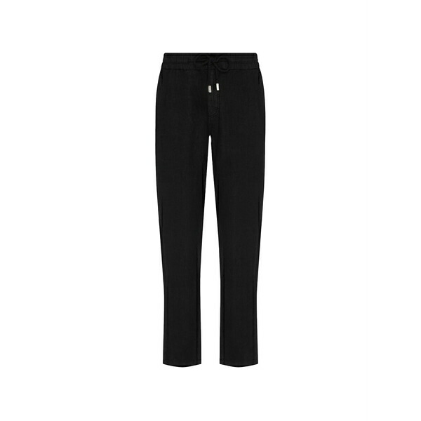 ヴィルブレクイン メンズ 心地好いズボン下 ボトムス Drawstring regular-fit trousers Black