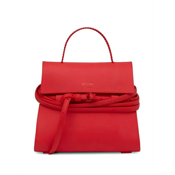 モスキーノ レディース トートバッグ バッグ Top-handle tote bag Red