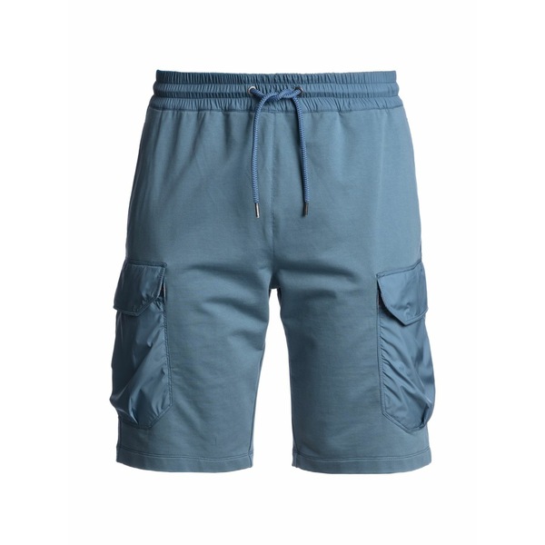 パラジャンパーズ メンズ 心地好いズボン下 ボトムス Cargo shorts Blue