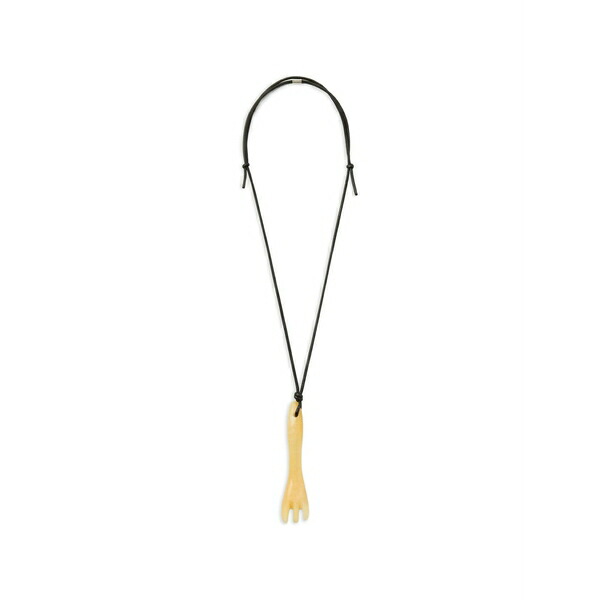 ルメール メンズ 首飾り・チョー鉄道車両 付属物 Gua sha fork necklace Neutrals