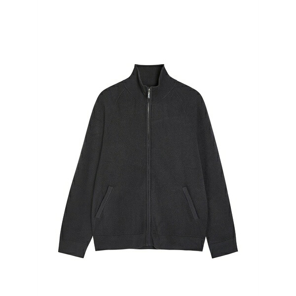 ページ メンズ ジレー アウター Falberg zip-up cardigan Grey
