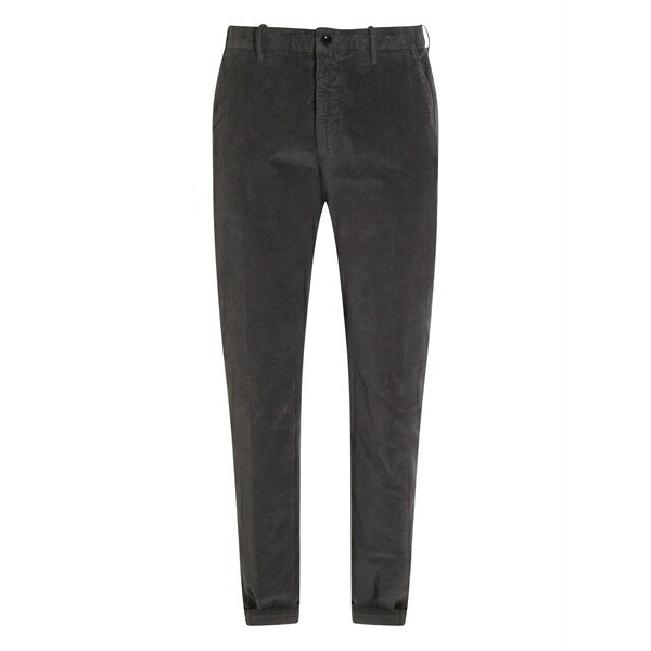 インコテックス メンズ 心地よいズボン下 ボトムス Corduroy trousers Black