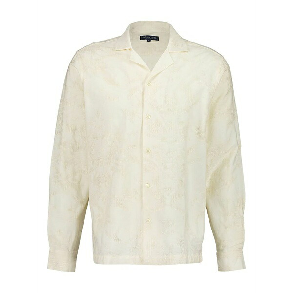 フレスコボールカリオカ メンズ プルオーバー トップス Safra shirt Neutrals トップス-メンズファッション-カジュアルシャツ