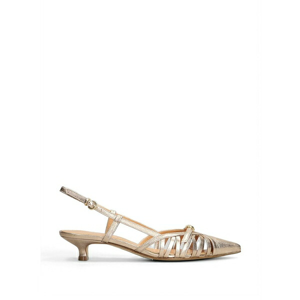 ザ・セラー レディース パンプス シューズ Strappy pointed-toe pumps Gold｜asty 44,720円